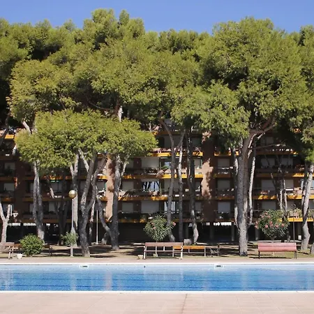 At046 Els Pins, 1ra Linea De La Playa, Piscina, Airco, Aparcamiento Apartment Torredembarra